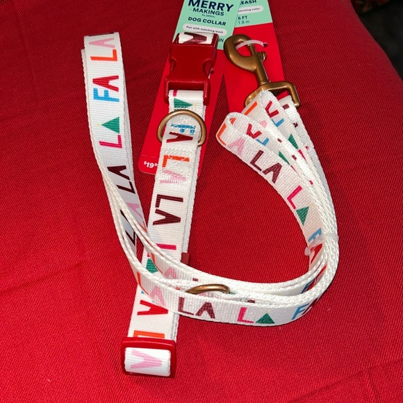 Merry Makings FALALA Dog Collar (L/XL) and Matching Leash 6ft - Picture 1 of 7